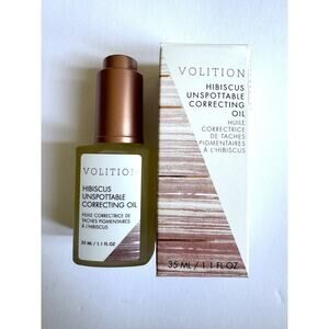 Volition Hibiscus Unspottable Correcting Oil 35ml Skincare New $49 Face Serum